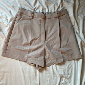 Abercrombie & Fitch Light Beige Women's Shorts